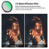 NEEWER 52mm Magnetic Effect Filters for iPhone 14 13 12 Cage with M Lens Mount, view 3
