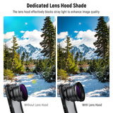 NEEWER 58mm Variable ND2-32 Filter with Lens Hood for 65mm Telephoto Phone Lens, view 5