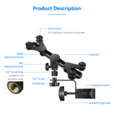NEEWER 6-11 inch Adjustable Tablet Holder, view 2
