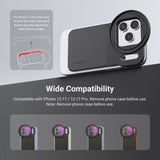 NEEWER 6.3" Magnetic Filter Backplate Kit For iPhone Standard & Pro Versions, view 2