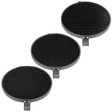 NEEWER 6.6"/16.8cm Aluminum Alloy Honeycomb Grid Set, view 3