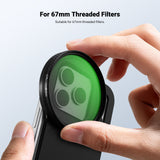 NEEWER FH-05 6.9" Magnetic Filter Backplate Kit For iPhone Pro Max & Plus Versions, view 5