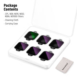 NEEWER 6 Pack ND Filter Set For GoPro Hero 13 12 11 10 9, view 4