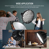 NEEWER 60CM/90CM/120CM Quick Release Parabolic Softbox, view 2
