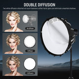 NEEWER 60CM/90CM/120CM Quick Release Parabolic Softbox, view 6