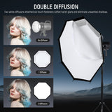 NEEWER 45CM/65CM/90CM Quick Release Octagonal Softbox, view 5
