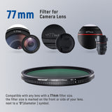 NEEWER ND2-ND32 Variable ND Filter, view 3