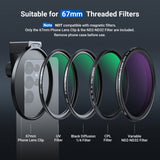 NEEWER 67mm Variable ND Filter Phone Clip Set (Compatible with S26), view 4