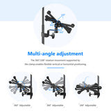 NEEWER 7-14 inch Adjustable Tablet Holder Mount with 360 Degree Swivel Clamp, view 4