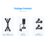 NEEWER 7-14 inch Adjustable Tablet Holder Mount with 360 Degree Swivel Clamp, view 5