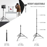 NEEWER ST210 2 Pack 210cm Photography Light Stand, view 3