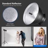 NEEWER 7 inch/18CM Standard Reflector Diffuser Lamp Shade Dish, view 3