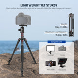 NEEWER TP77 77" 2 In 1 Camera Tripod Monopod, view 2