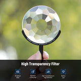 NEEWER 77mm Handheld Kaleidoscope Prism Lens Filter, view 2