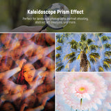 NEEWER 77mm Handheld Kaleidoscope Prism Lens Filter, view 4