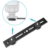 NEEWER 8"/20.3cm Dual Mount Bracket, view 4