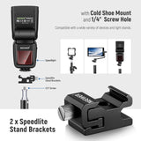 NEEWER 8 PCs Hot Shoe Mount Adapter Kit, view 2