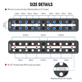 NEEWER QR003 9"/230mm Rail Bar Vixen Style Dovetail Plate, view 6