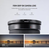 NEEWER 9 Pieces Step-up Lens Filter Adapter Rings Set, view 5