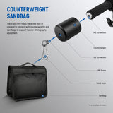 NEEWER 90-160cm Tripod Boom Arm with Sandbag, view 6