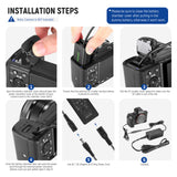 NEEWER NP-FW50 Coupler Dummy Battery For Sony, view 3