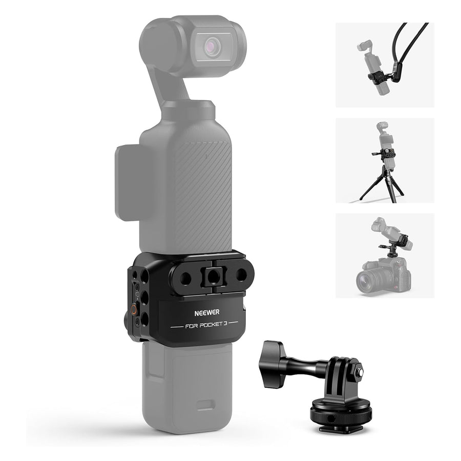 NEEWER AC009 Action Camera Metal Cage For DJI Osmo Pocket 3
