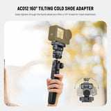 NEEWER AC011+AC012+ AC013 Action Camera Mount Kit For DJI Osmo Action 5 Pro/4/3, view 4