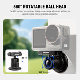 NEEWER AC013 Magnetic Camera Mount For DJI Osmo 360 Action 5 Pro/4/3, view 3