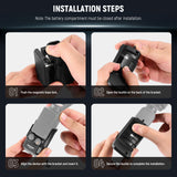 NEEWER BASICS AC015 Magnetic Camera Mount 180° Rotate For DJI Osmo Pocket 3, view 6