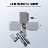 NEEWER AC032 Motorcycle Windshield Mount For Action Camera, view 4