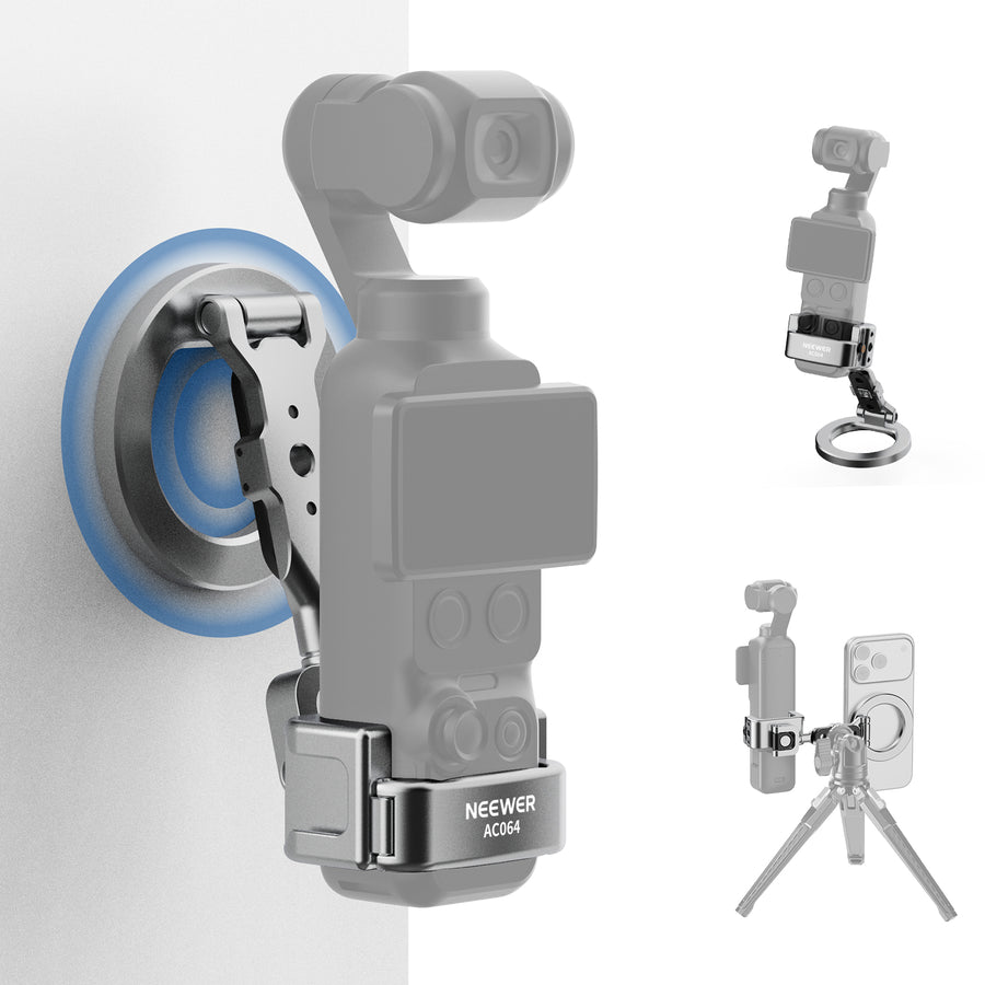 NEEWER AC064 Magnetic Mount Compatible with DJI Osmo Pocket 3/Xtra Muse/4/4P