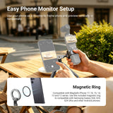 NEEWER AC064 Magnetic Mount Compatible with DJI Osmo Pocket 3/Xtra Muse/4/4P, view 3