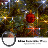 NEEWER Adjustable Star Filter 4/8 Point, view 2