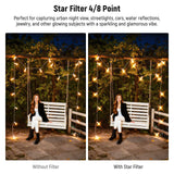 NEEWER Adjustable Star Filter 4/8 Point, view 3