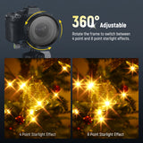 NEEWER Adjustable Star Filter 4/8 Point, view 4