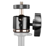 NEEWER Aluminum Alloy 360 Degree Rotating Swivel Mini Ball Head, view 4
