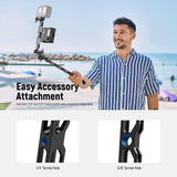 NEEWER Aluminum Alloy Extension Arm (11.8”/6.5”/3.3”) Set, view 4