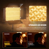 NEEWER AP150C 150W RGB LED Panel Video Light Kit, view 2