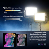NEEWER AP300C 370W RGB LED Panel Video Light Kit, view 4
