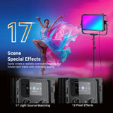NEEWER AP300C 370W RGB LED Panel Video Light Kit, view 5