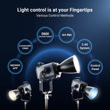 NEEWER AS1200B 1200W Output Bi-Color COB LED Studio Video Light, view 5