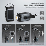 NEEWER AS600B 600W Output Bi-Color COB LED Video Light, view 5