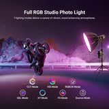 NEEWER AS600C 600W Output RGB COB Studio Video Light, view 3