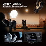 NEEWER AS600C 600W Output RGB COB Studio Video Light, view 4