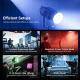 NEEWER AS600C 600W Output RGB COB Studio Video Light, view 5