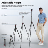 NEEWER BASICS TP14B 72"/ 182cm Travel Tripod Monopod, view 3