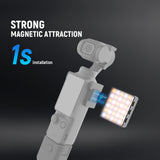 NEEWER BASICS M24 Bi Color Magnetic LED Fill Light For DJI OSMO Pocket 3, view 3