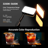 NEEWER BASICS BP132 2 Pack LED Video Light Panel Lighting Kit, view 3