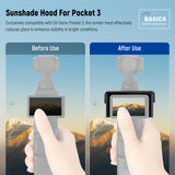 NEEWER BASICS CA152 Sunshade Cover For DJI Osmo Pocket 3, view 2