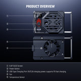 NEEWER BASICS CA155 Camera Cooling Fan with Battery, view 6